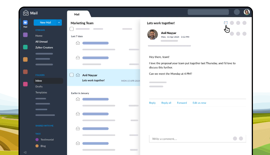 Zoho Cliq and Meeting